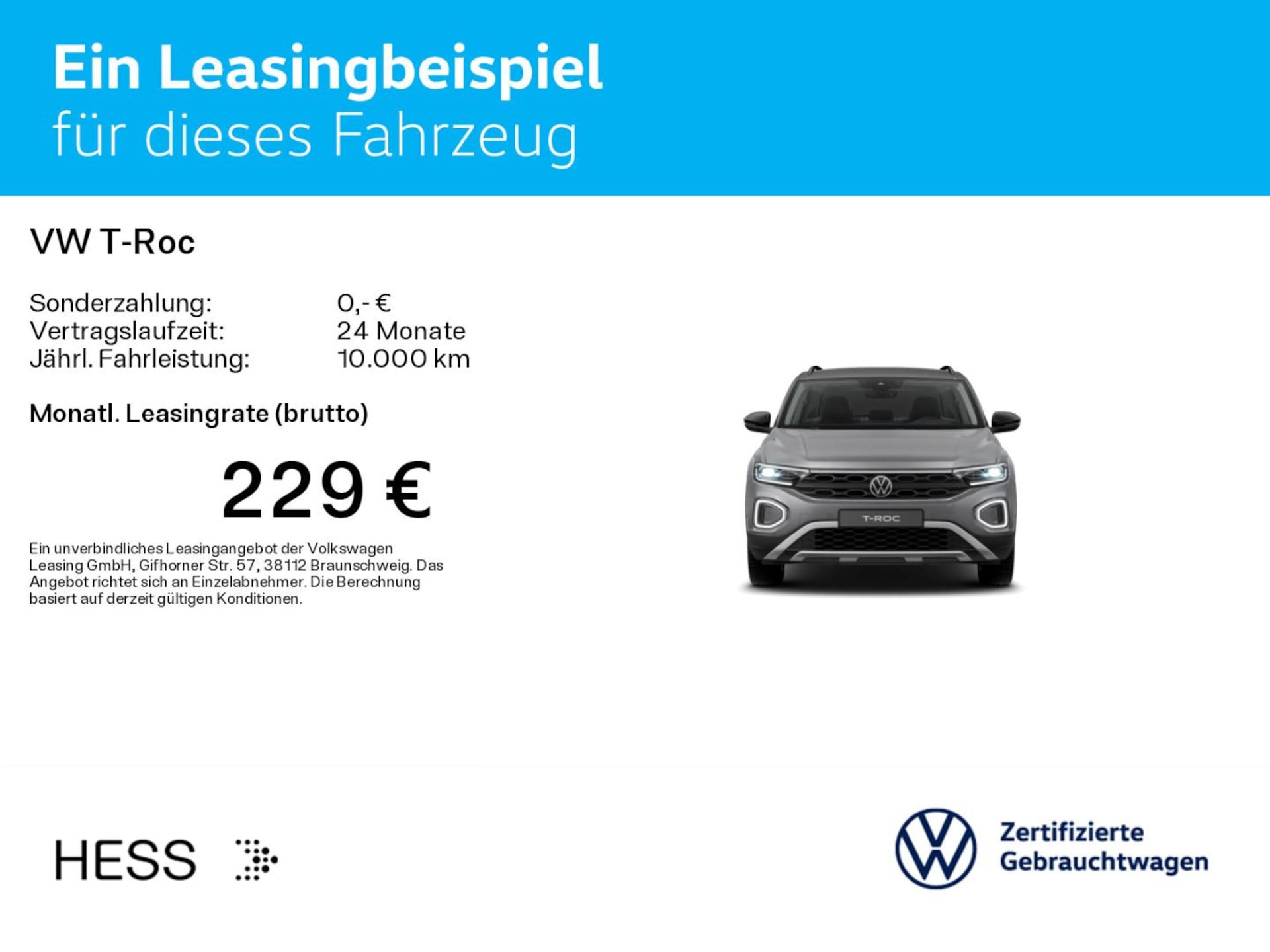 Volkswagen T-Roc Life