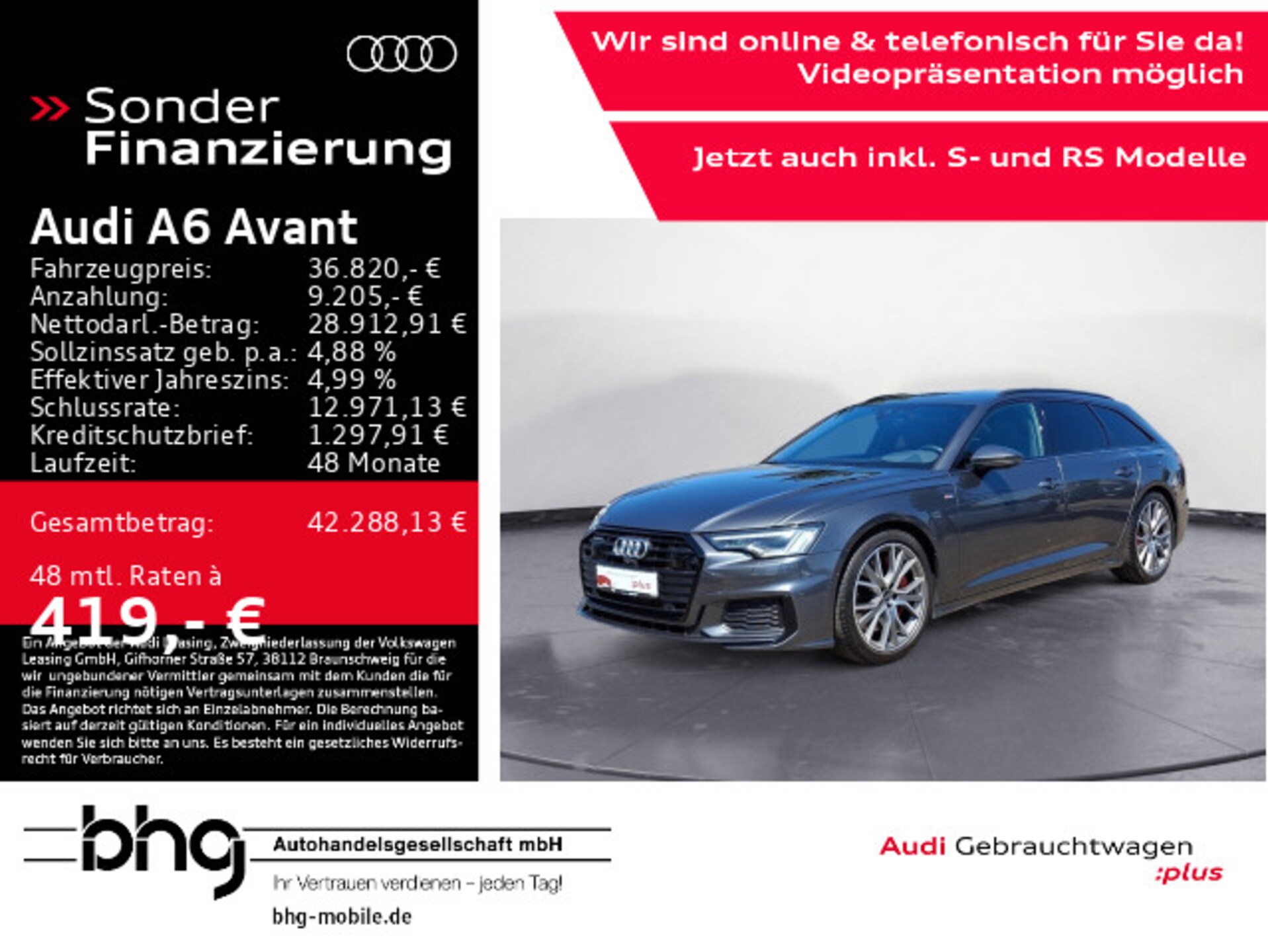 Audi A6 Avant TFSI e Sport