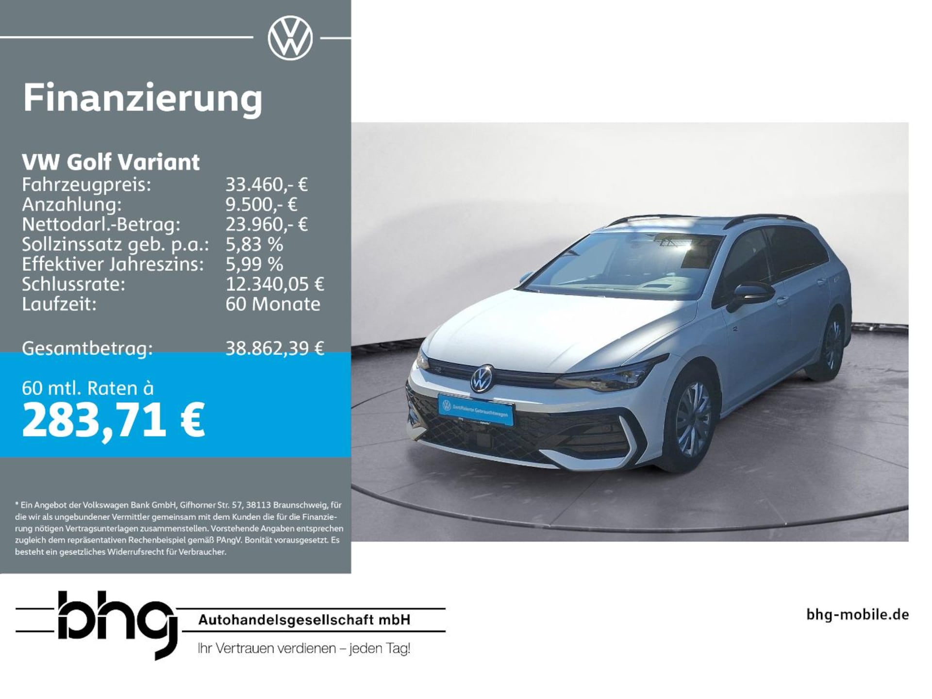 Volkswagen Golf Variant R-Line