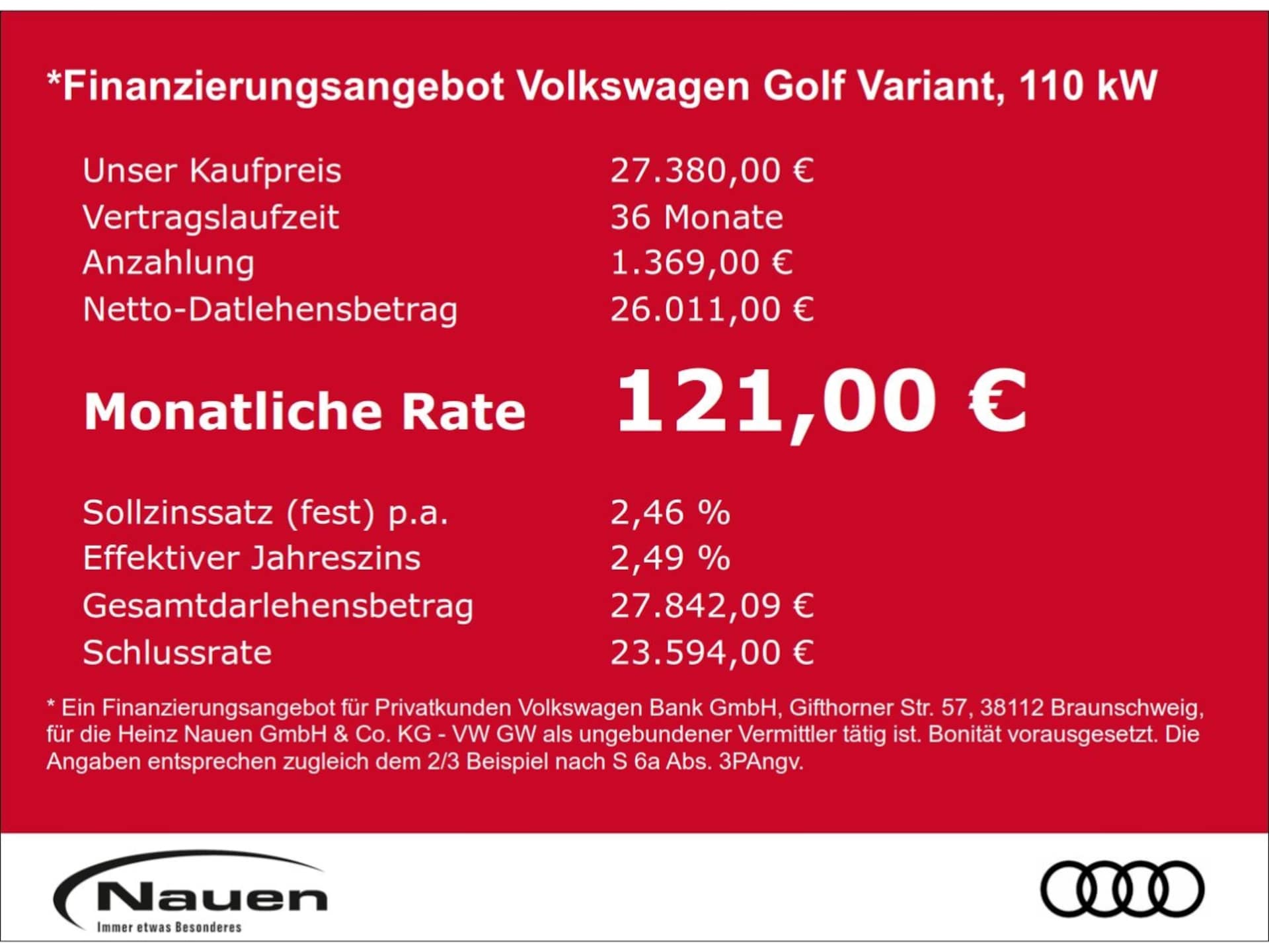 Volkswagen Golf Variant Goal