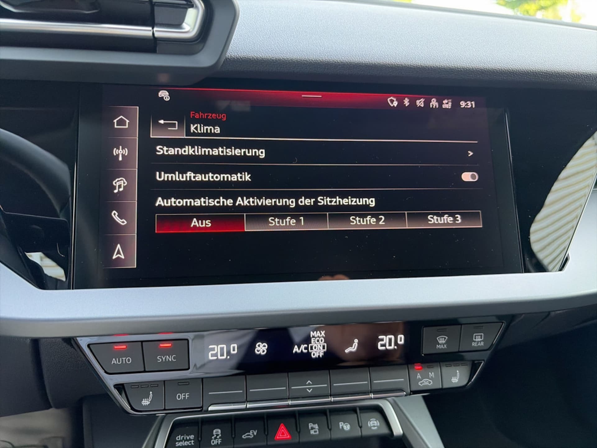 Audi A3 Sportback TFSI e