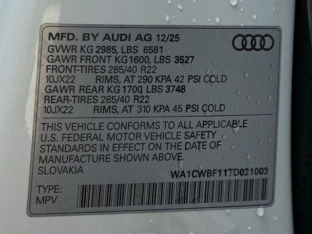 2026 Audi SQ8 Prestige - Photo 46