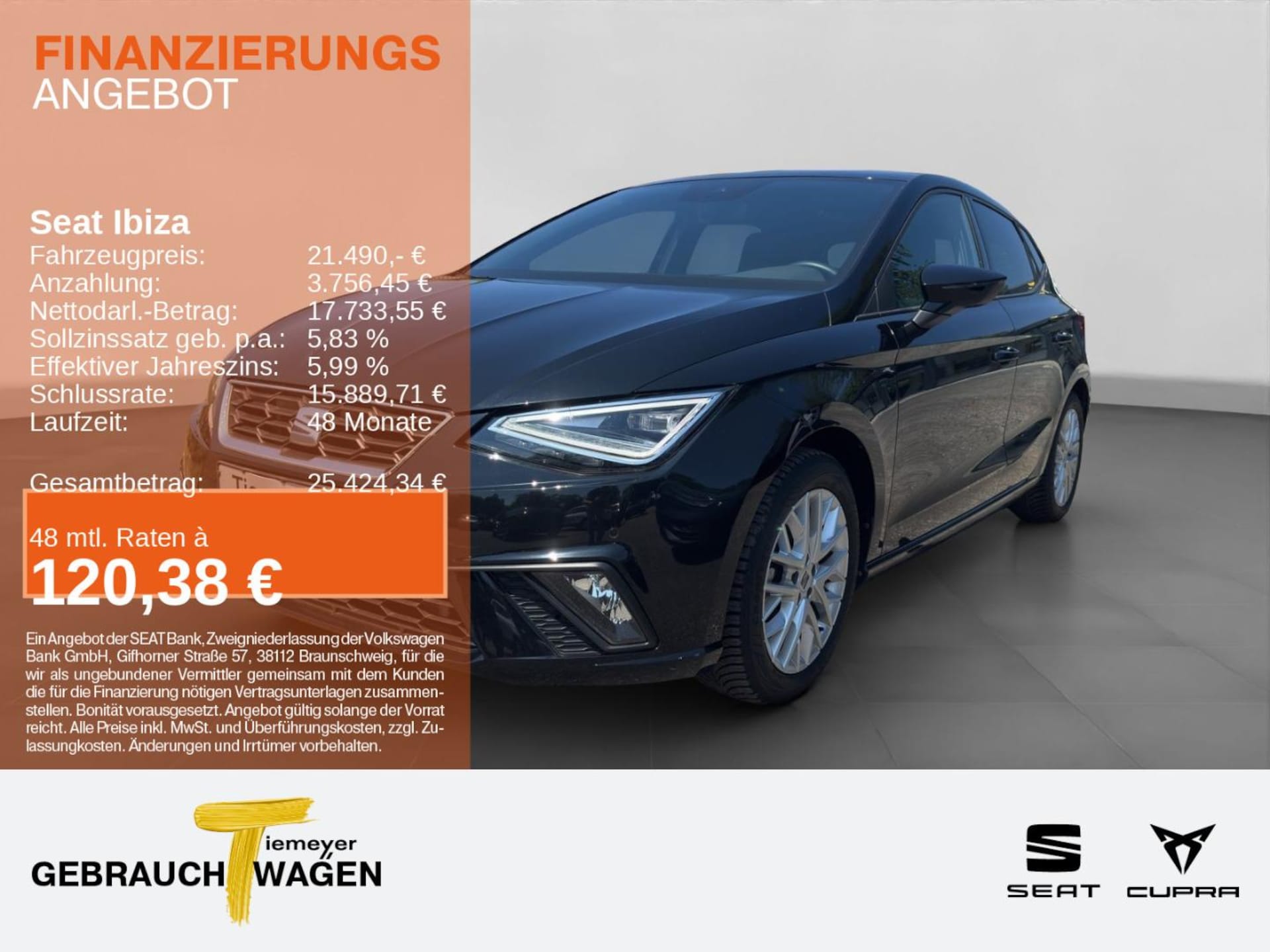 Seat Ibiza 2025 — Ibiza 1.0 TSI DSG FR NAVI PDC+ SITZHZ GJR