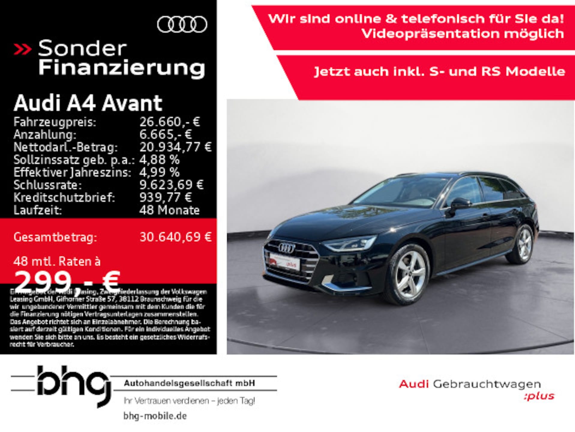Audi A4 Avant Advanced
