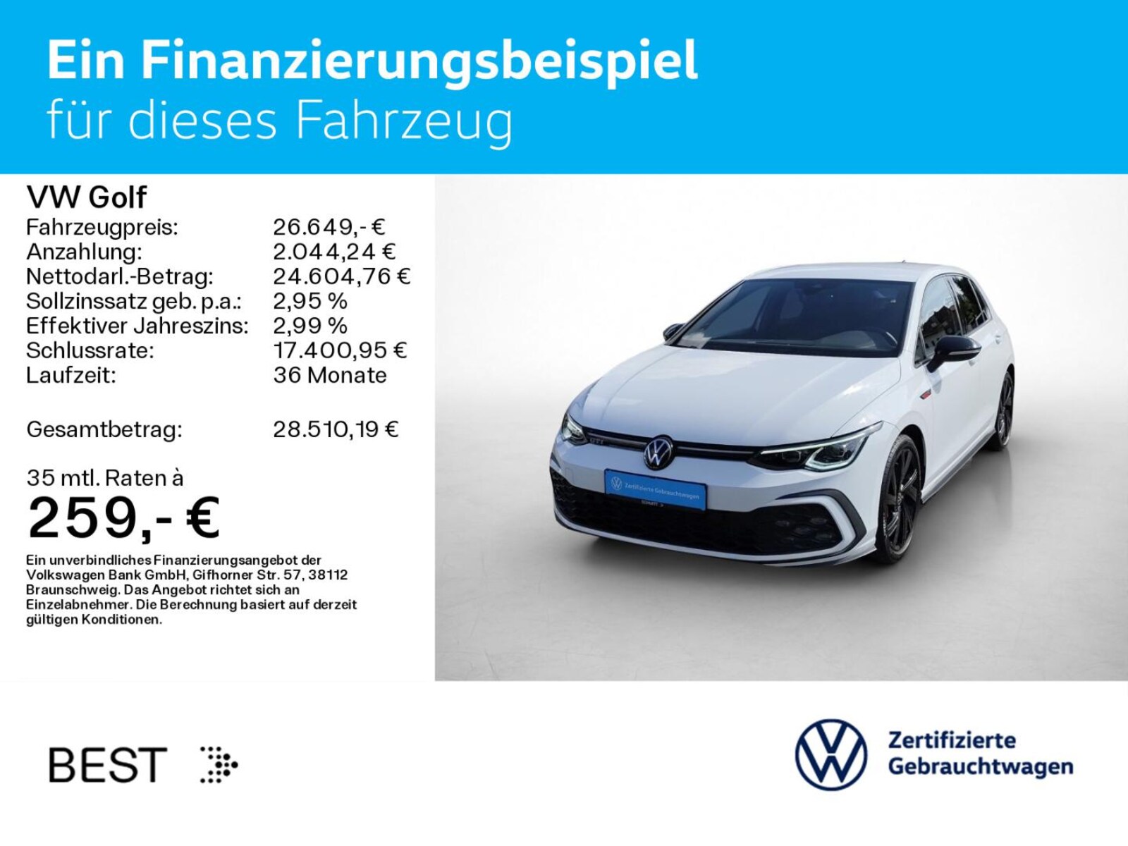 Volkswagen Golf – Bild 2