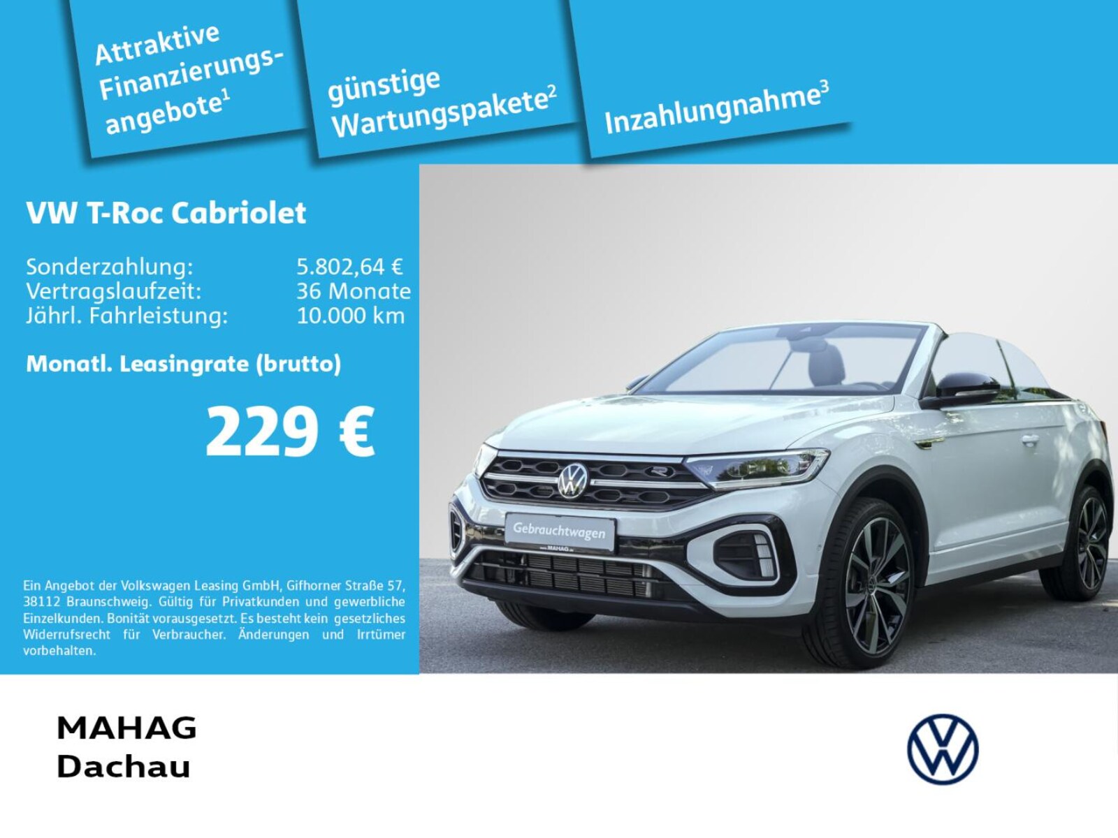 Volkswagen T-Roc Cabriolet – Bild 2