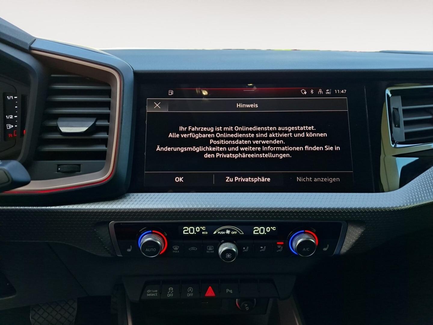 Bild über Audi A1 Sportback S line 40 TFSI S tronic - für weitere Informationen kontaktieren Sie den Audi Partner