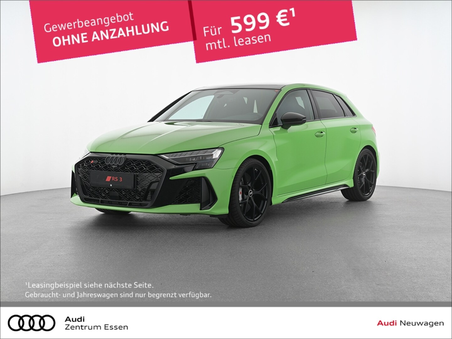 Bild über Audi RS 3 Sportback TFSI quattro 294 kW S tronic - für weitere Informationen kontaktieren Sie den Audi Partner
