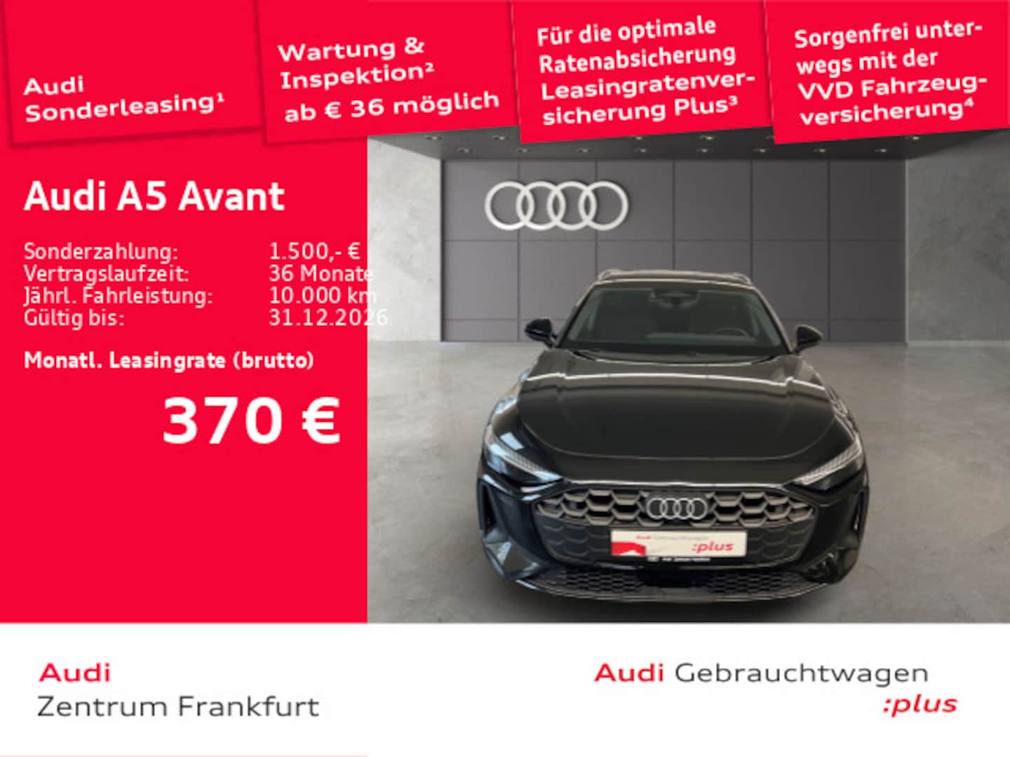 Bild über Audi A5 Avant TFSI S tronic - für weitere Informationen kontaktieren Sie den Audi Partner