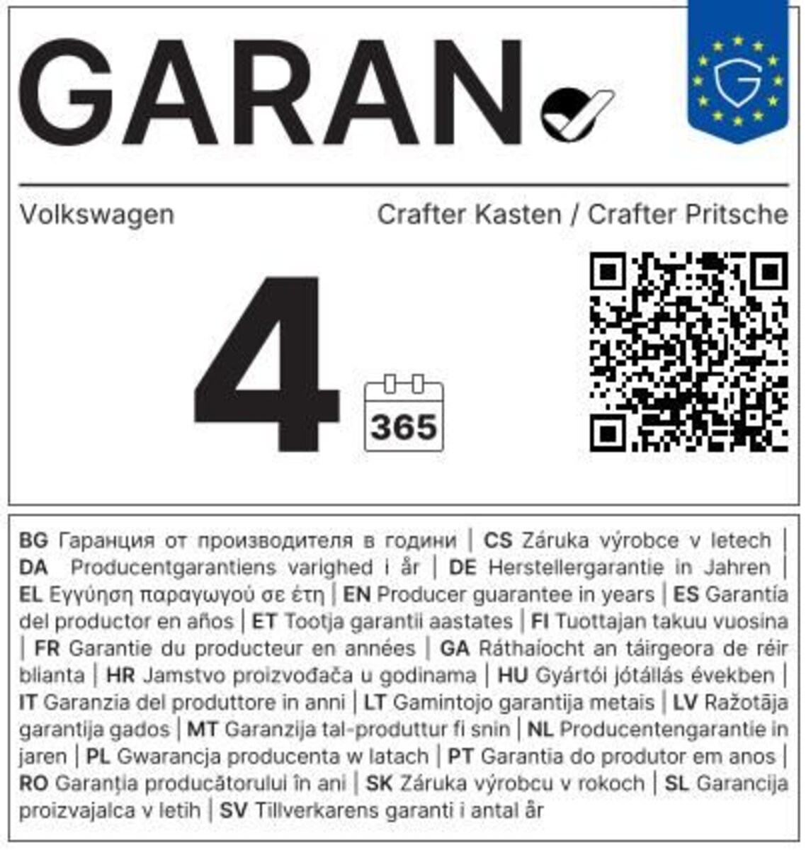 Volkswagen Crafter Kasten mittlerer Radstand – Bild 27