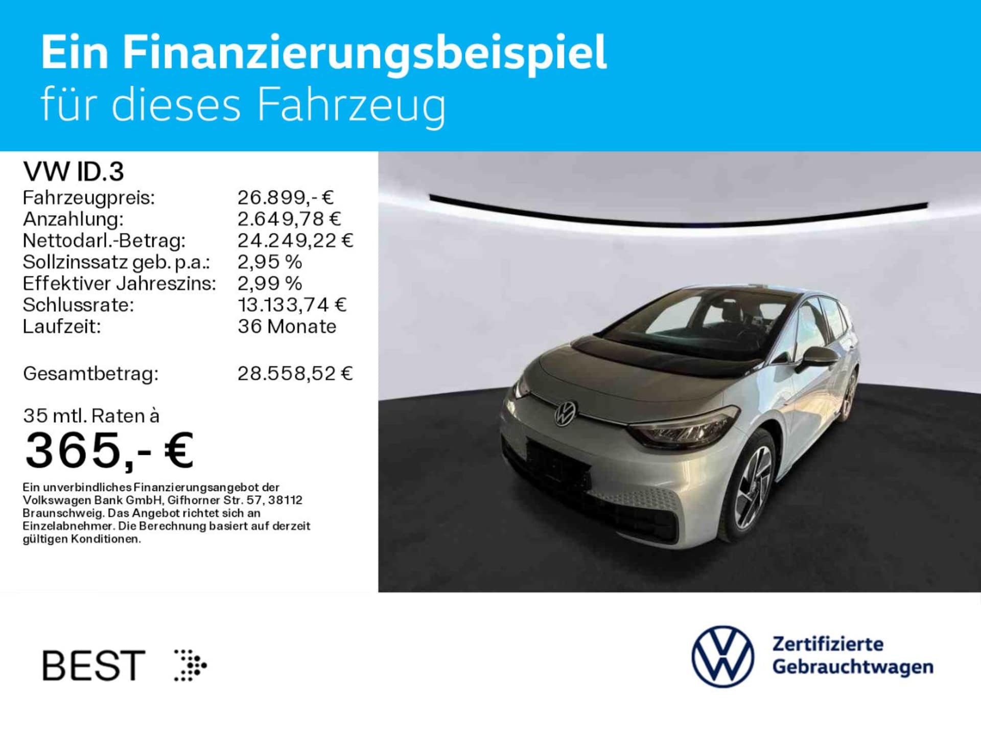 Volkswagen ID.3 Pro Performance