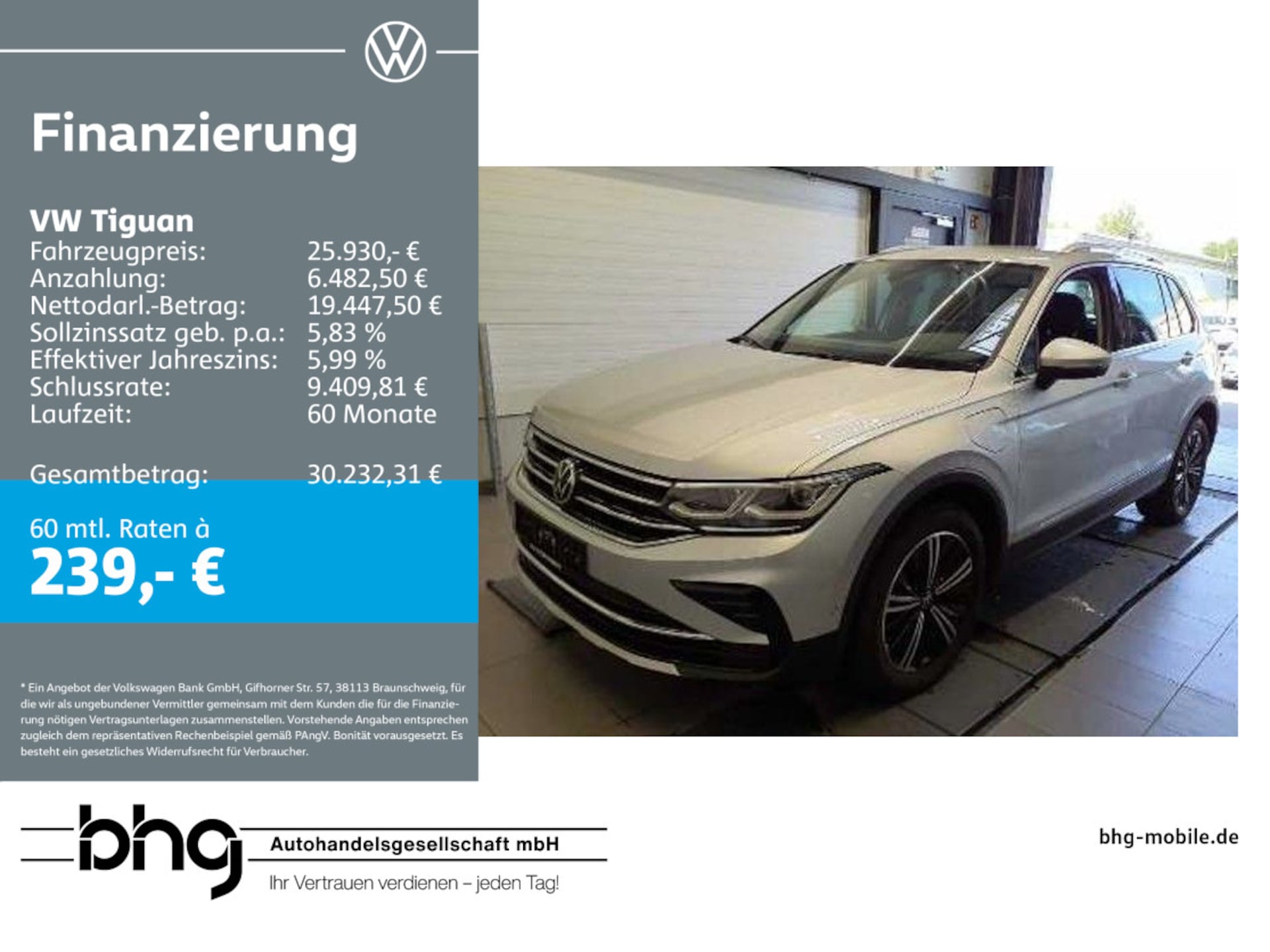 Volkswagen Tiguan Elegance