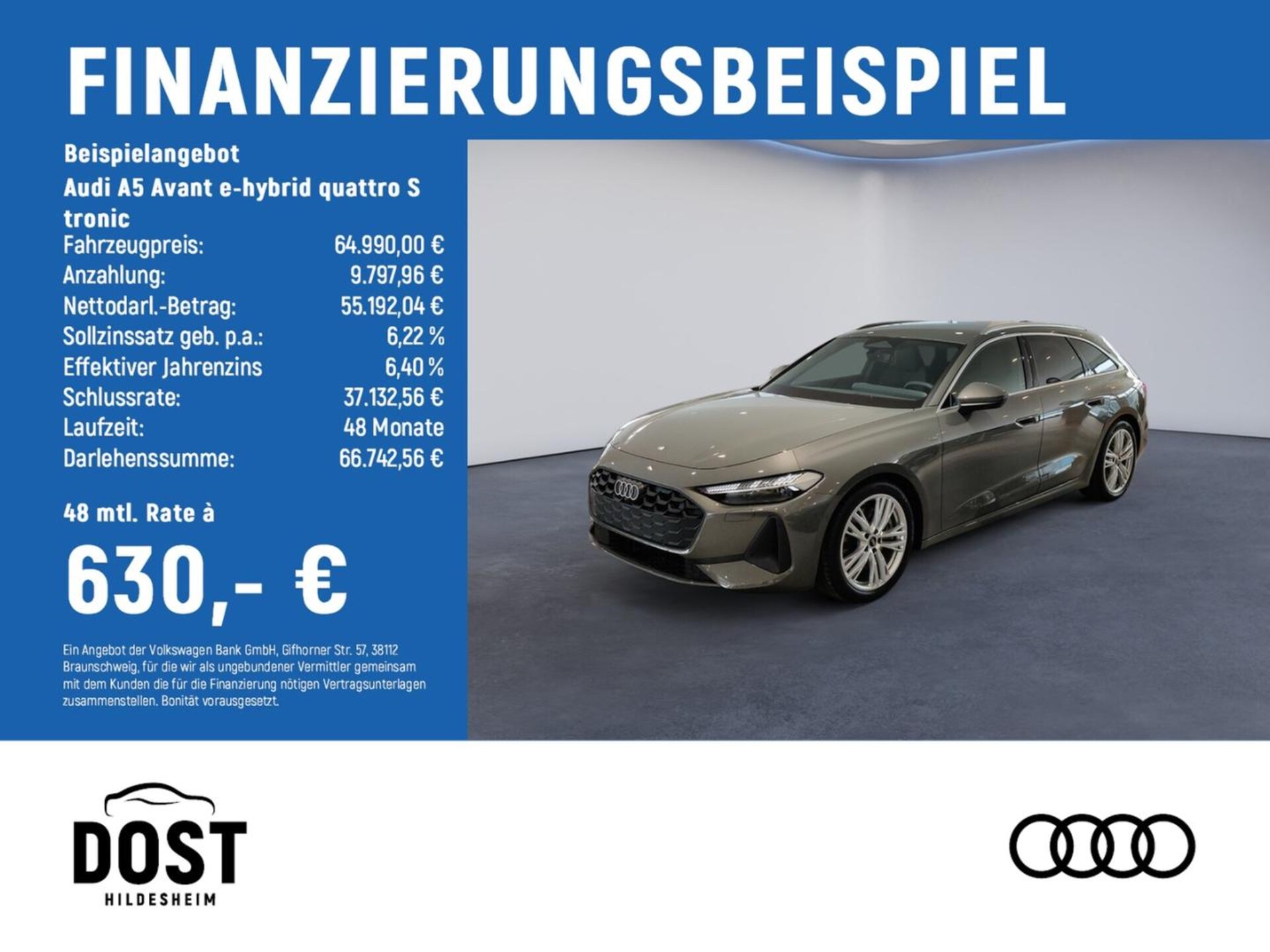 Audi A5 Avant e-hybrid