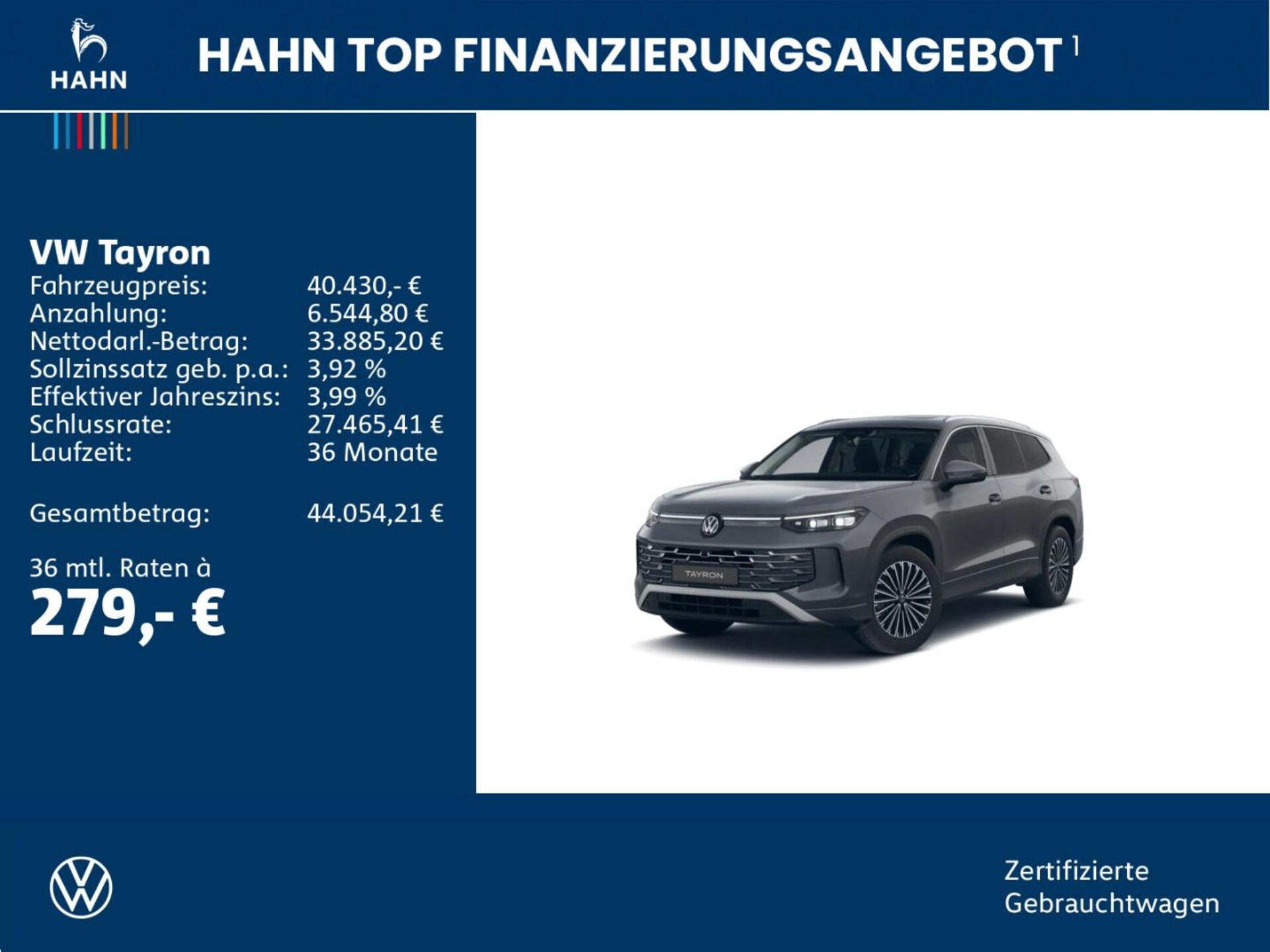 Volkswagen Tayron Elegance