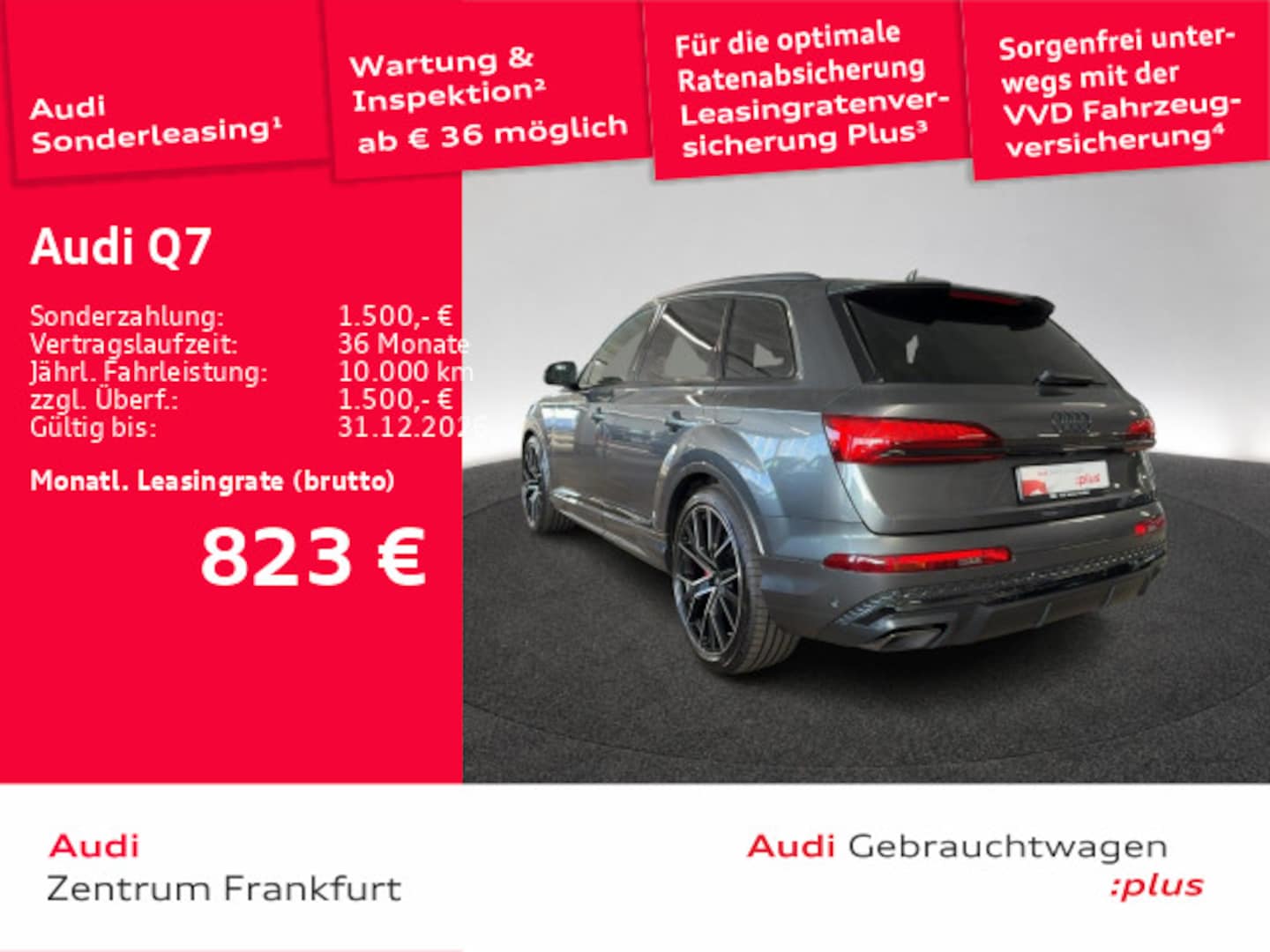 Bild über Audi Q7 SUV TFSI e S line business TFSI e quattro 360 kW tiptronic - für weitere Informationen kontaktieren Sie den Audi Partner