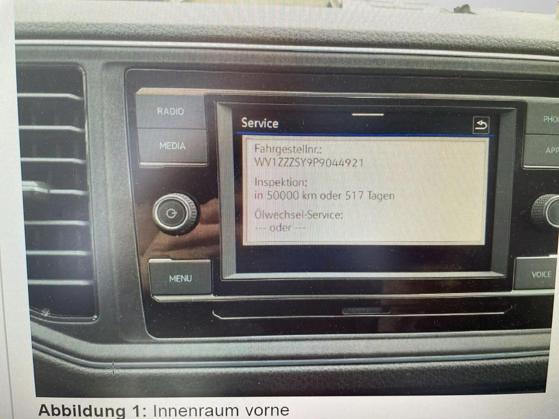 Volkswagen Crafter Kasten langer Radstand