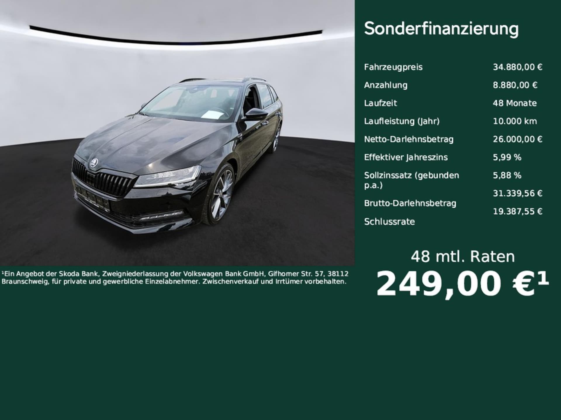 Skoda Superb Combi Sportline