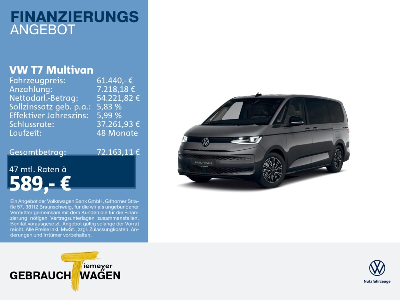 Volkswagen Multivan Langversion