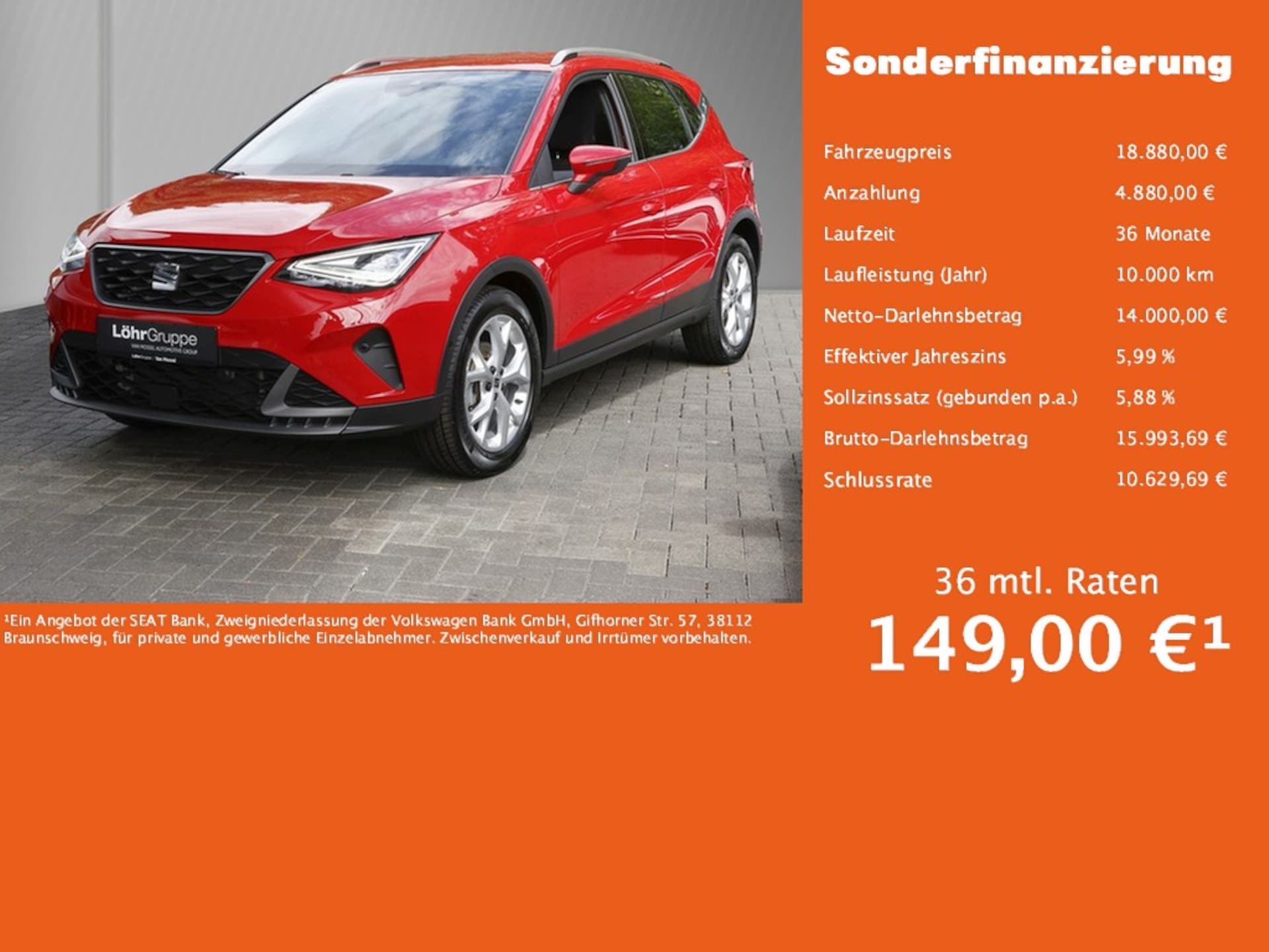 SEAT Arona FR