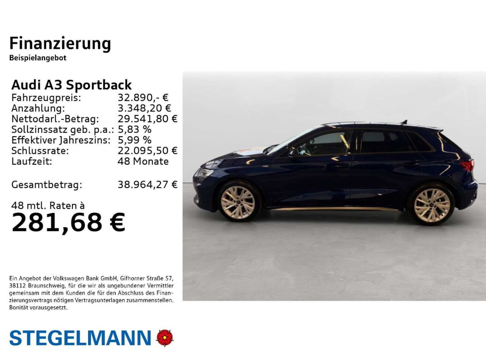 Audi A3 Sportback – Bild 3