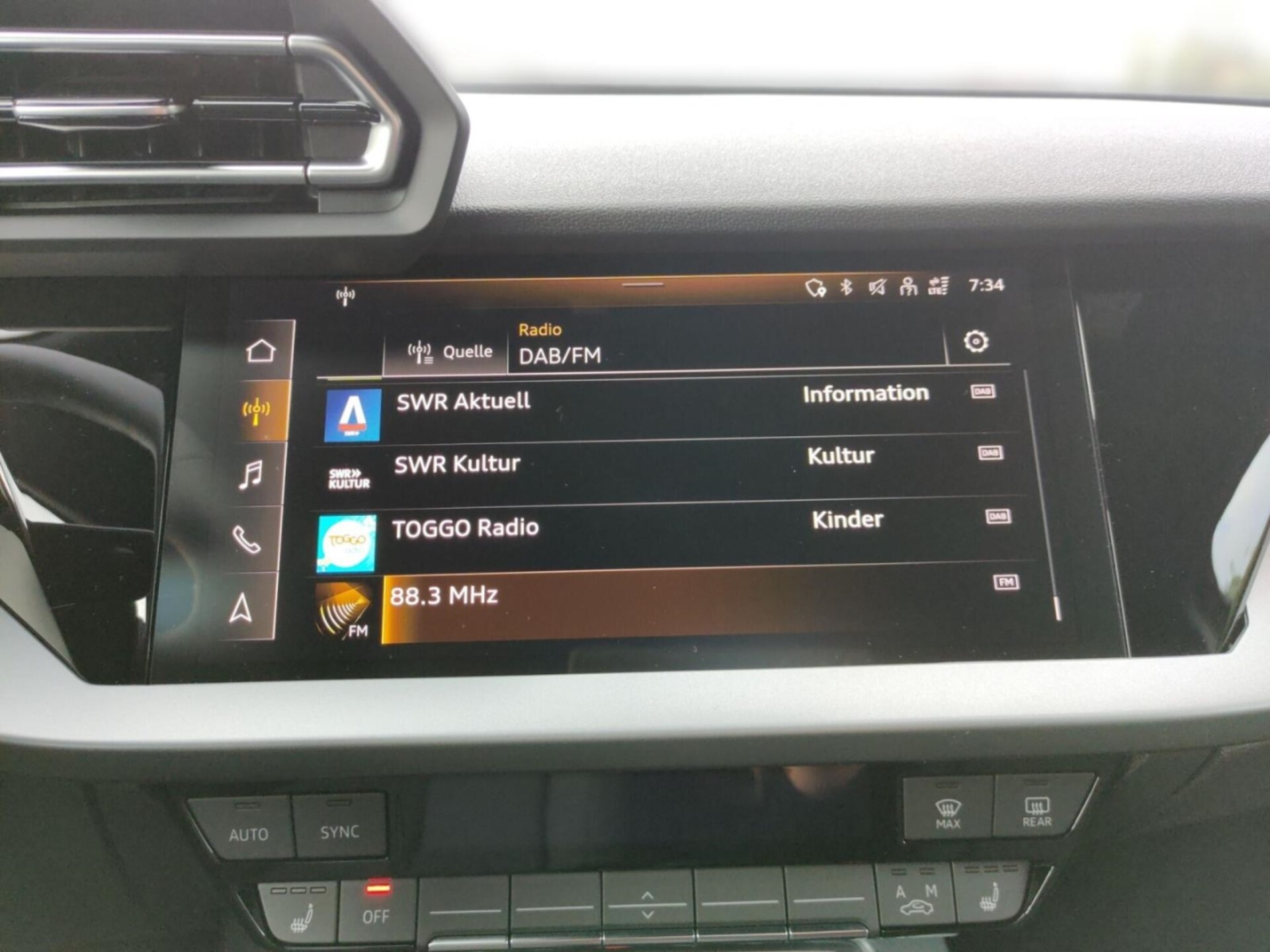 Audi A3 Sportback S line
