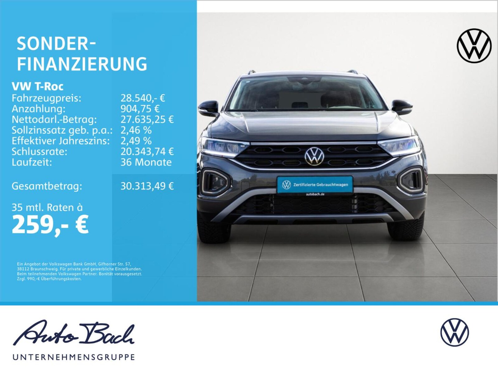 Volkswagen T-Roc – Bild 2