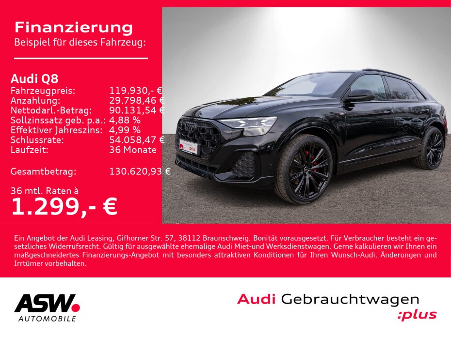 Image about Audi Q8 SUV 50 TDI quattro tiptronic