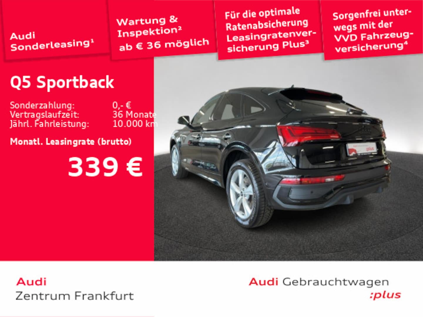 Bild über Audi Q5 Sportback 50 TDI quattro tiptronic - für weitere Informationen kontaktieren Sie den Audi Partner