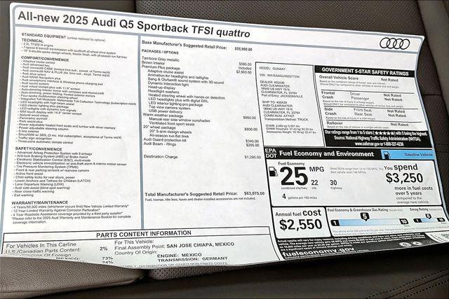 2025 Audi Q5 Sportback Premium Plus - Photo 13
