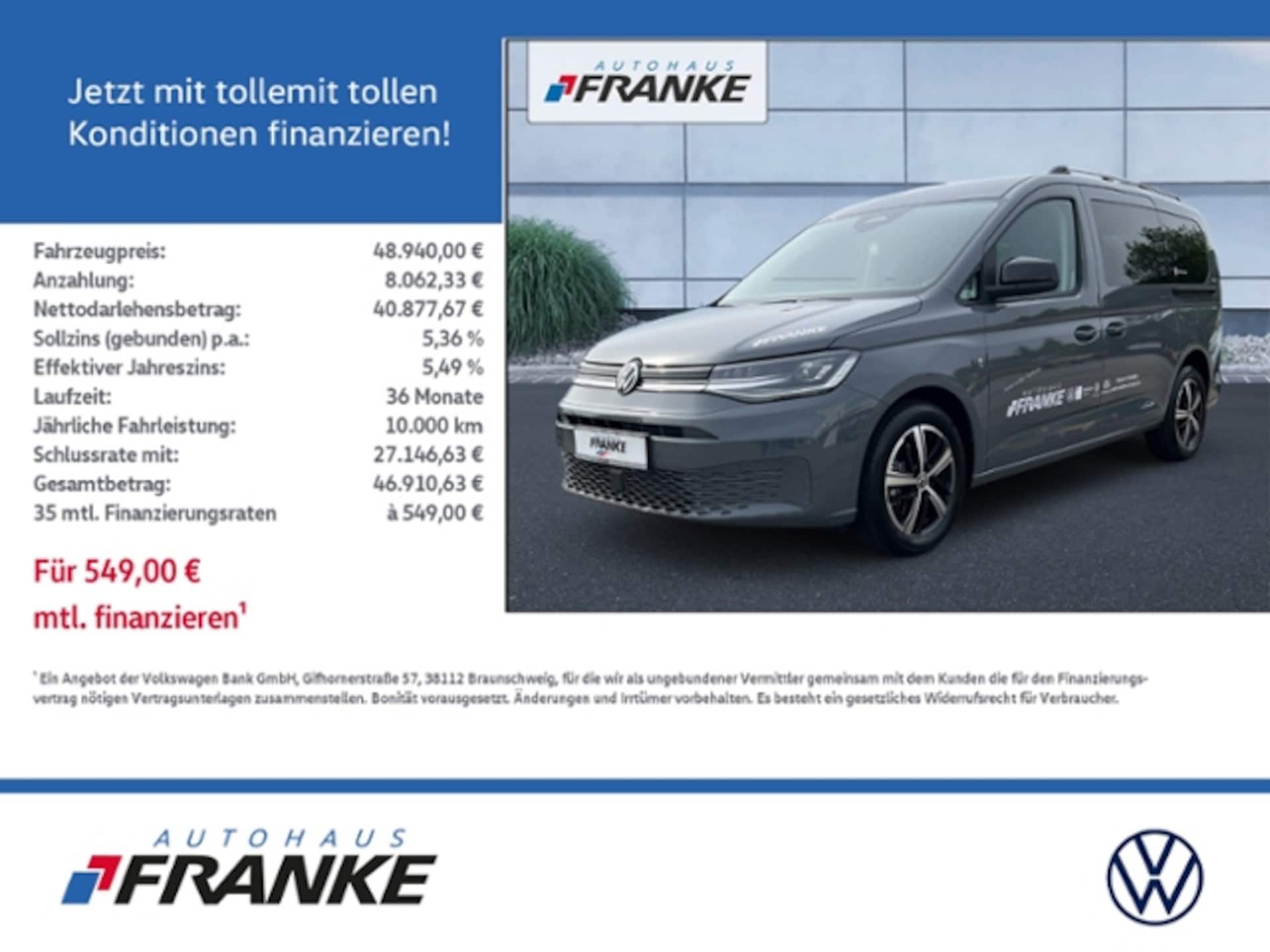 Volkswagen Caddy ENERGY