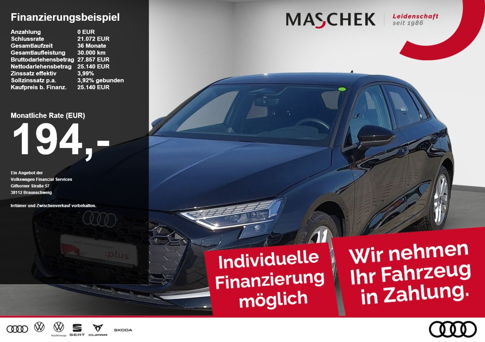 Audi A3 Sportback