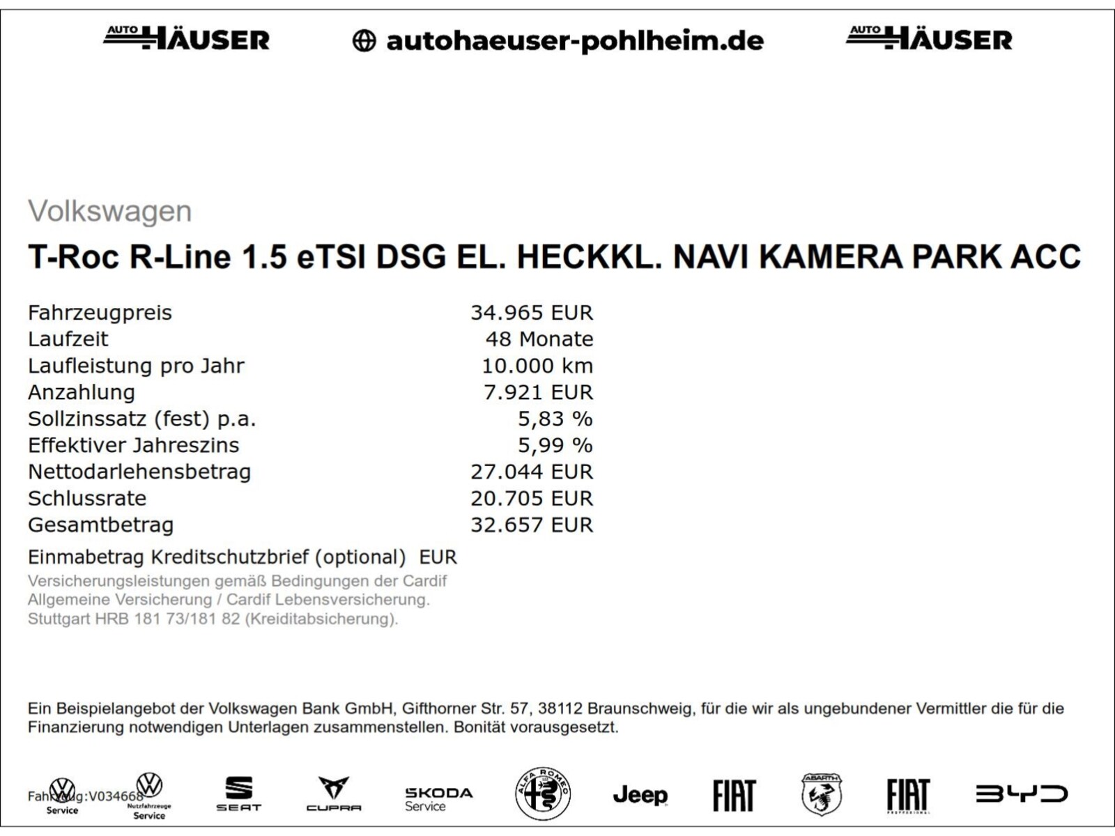 Volkswagen T-Roc – Bild 2