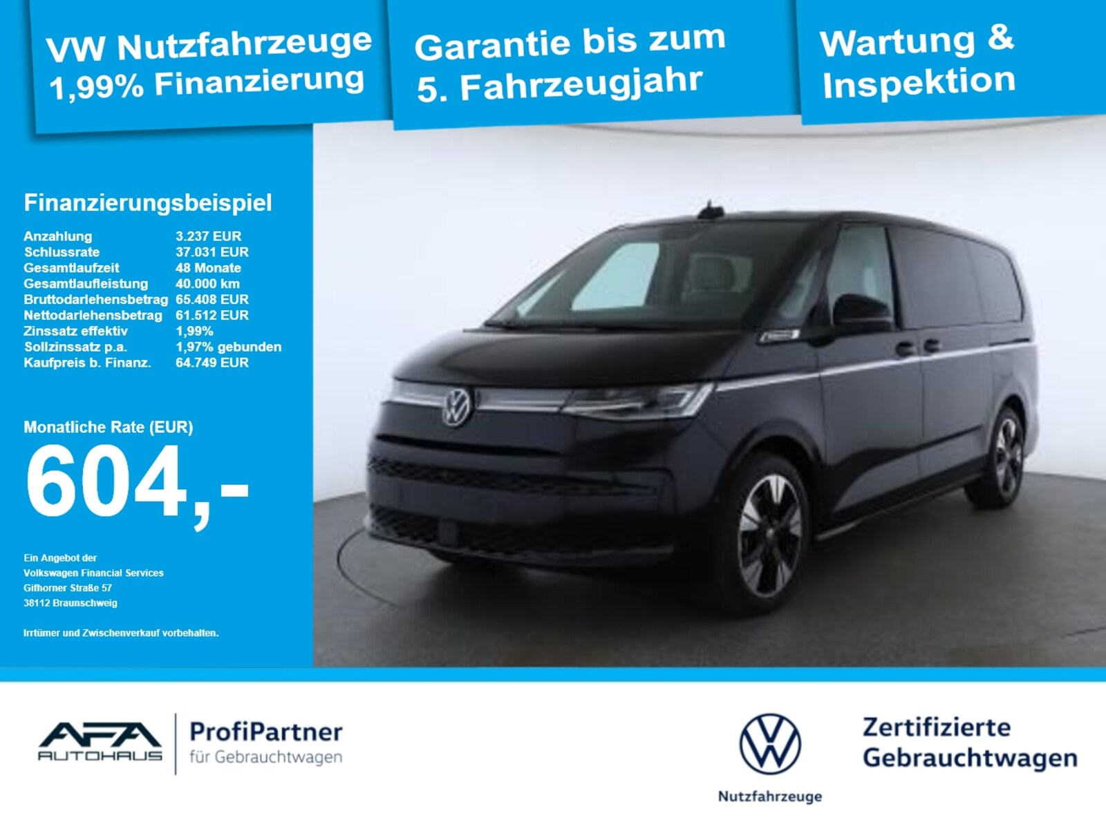 Volkswagen Multivan Langversion