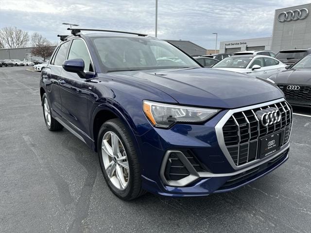 Used 2022 Audi Q3 S Line Premium with VIN WA1DECF39N1056262 for sale in Plains Township, PA