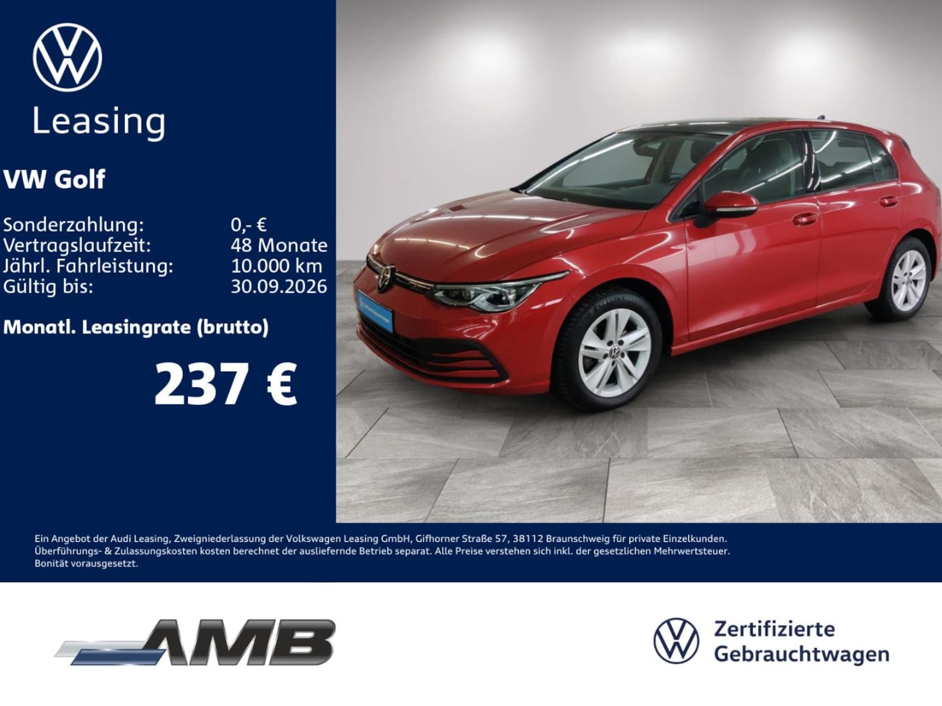 Volkswagen Golf 2022 — Golf Life 1.5 TSI AHK/Matrix/Travel/Pano/Standhzg