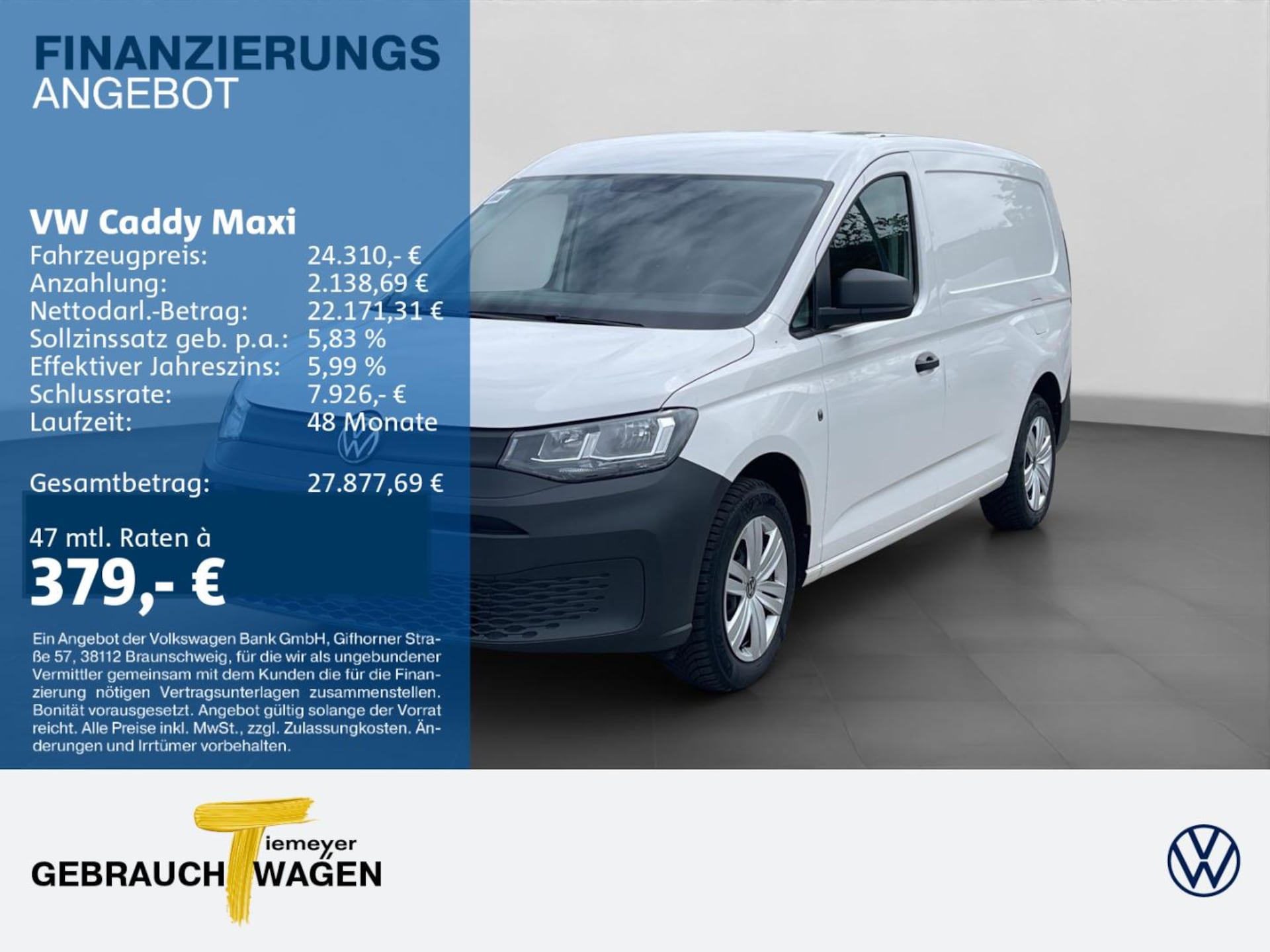 Volkswagen Caddy Maxi Cargo