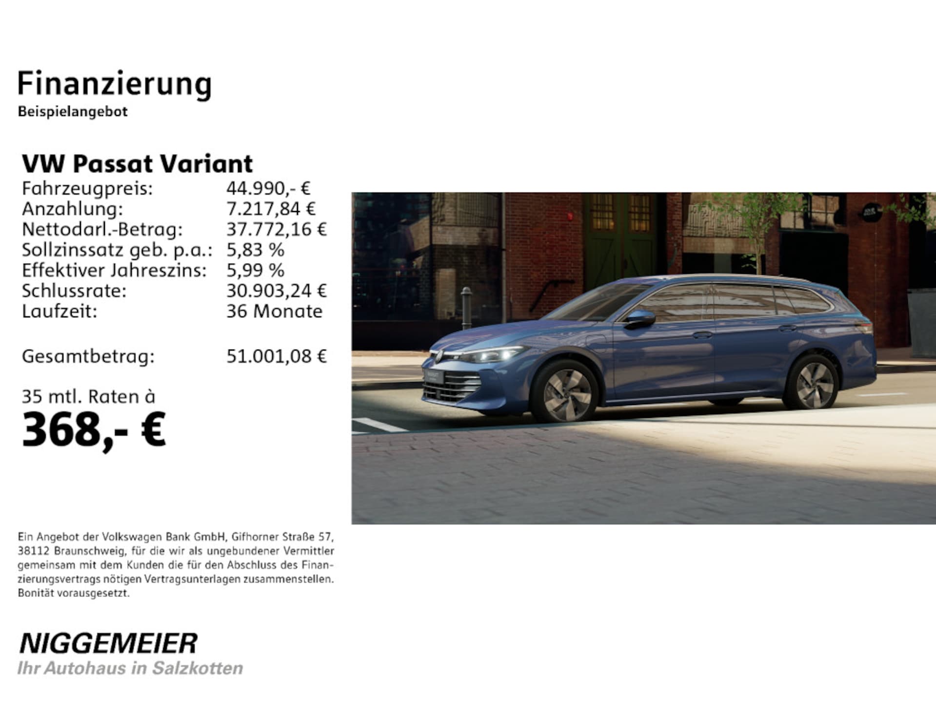 Volkswagen Passat Elegance