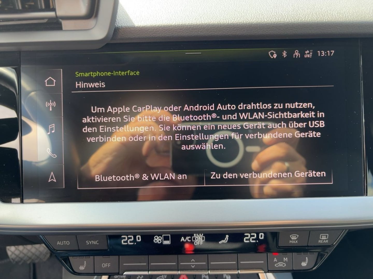 Bild über Audi A3 Sportback TFSI e advanced 40 TFSI e S tronic - für weitere Informationen kontaktieren Sie den Audi Partner