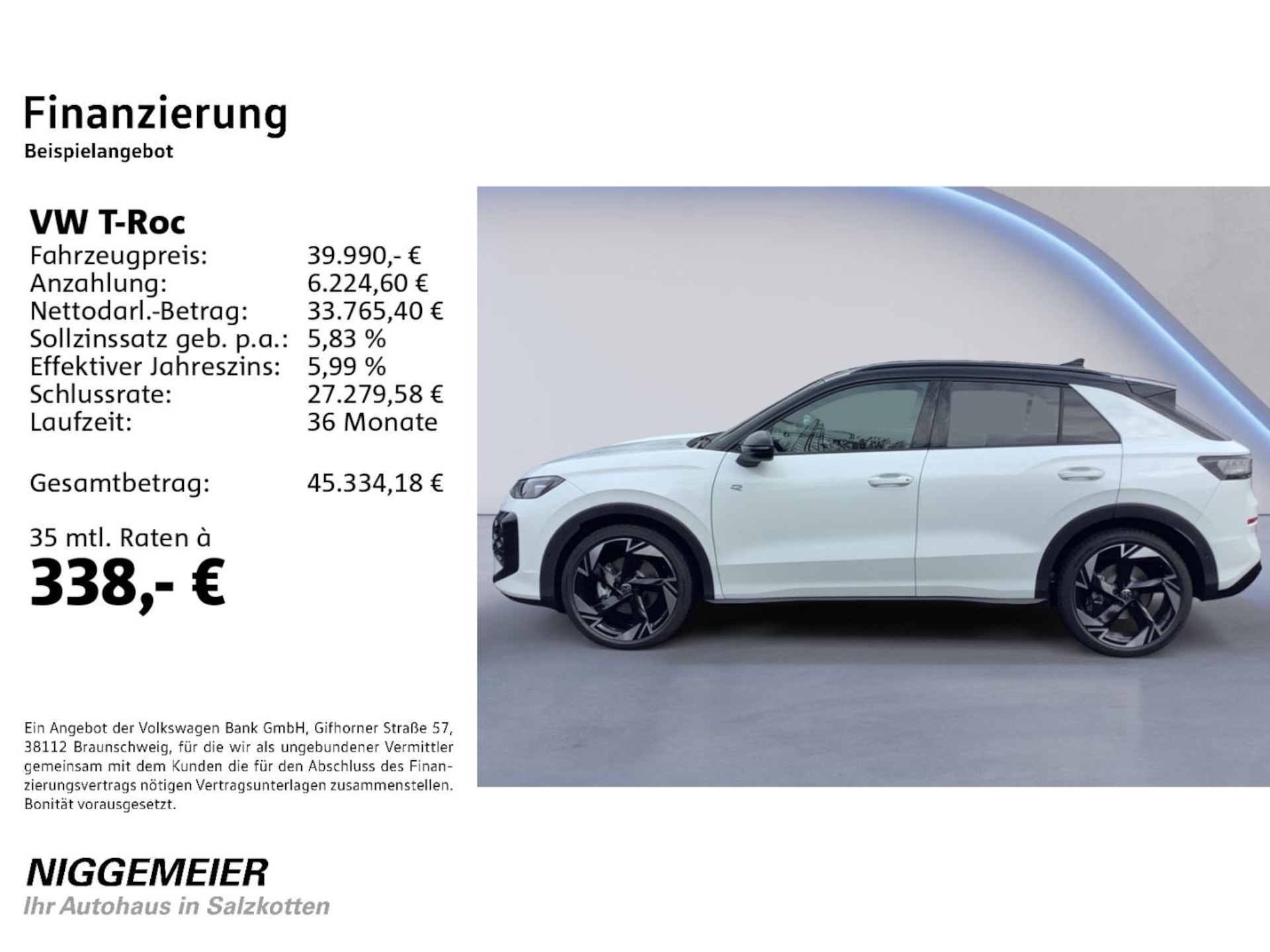 Volkswagen T-Roc R-Line