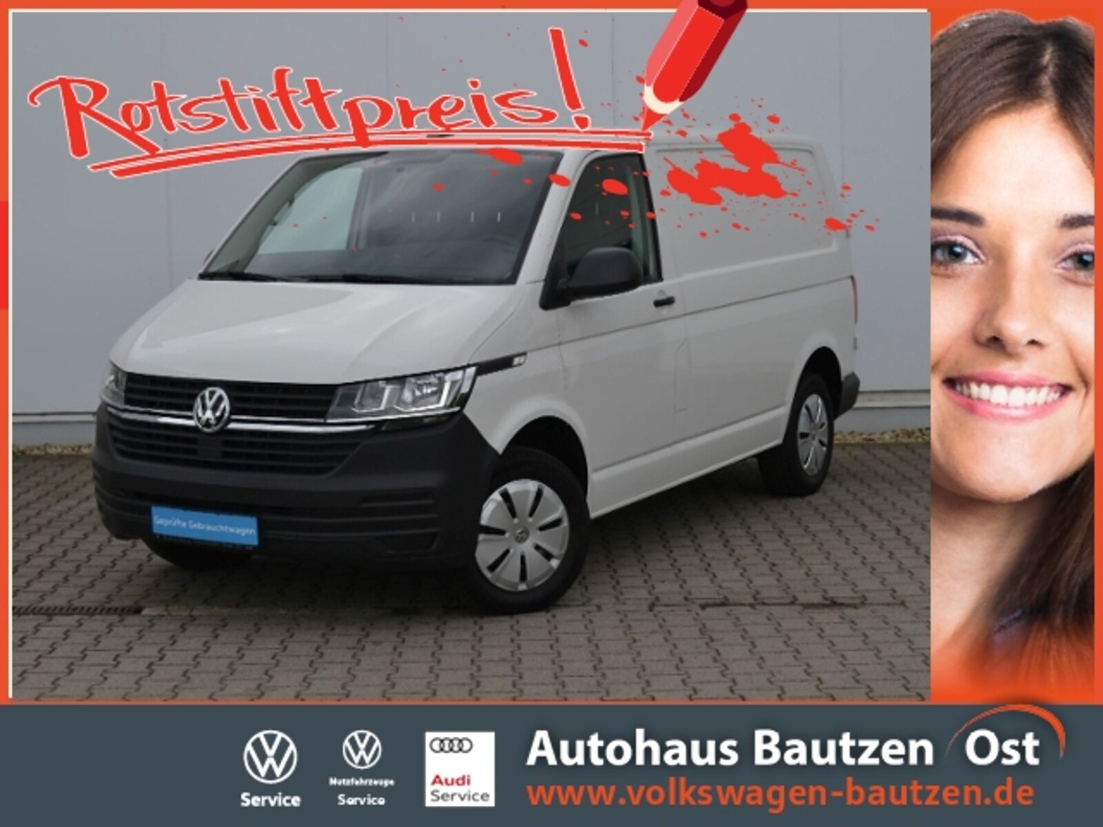 Volkswagen T6.1 Transporter Kasten kurzer Radstand