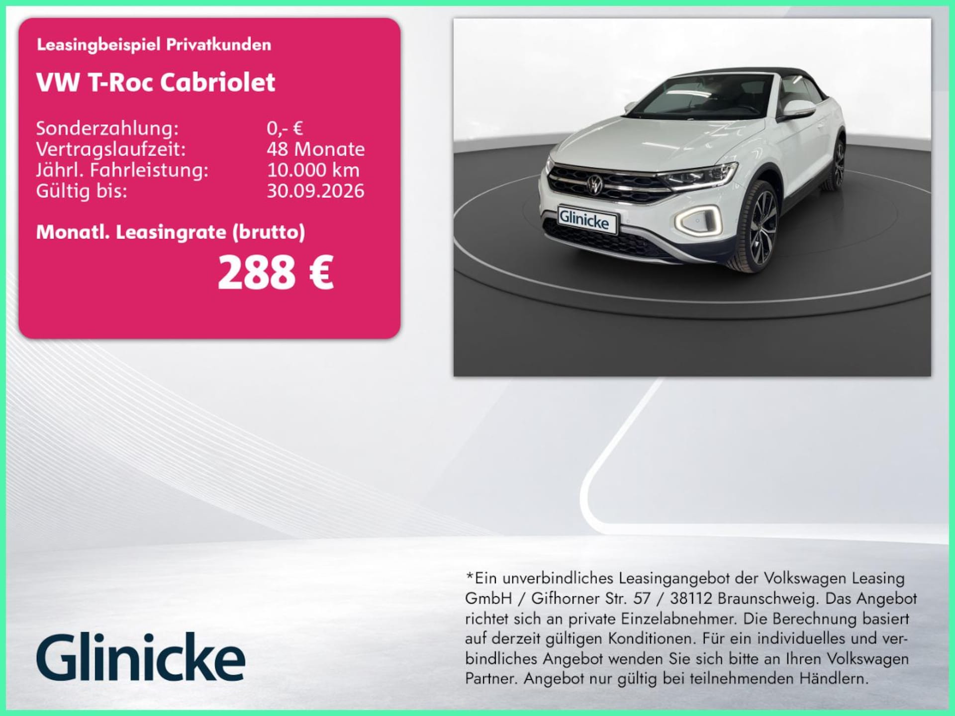 Volkswagen T-Roc Cabriolet Style
