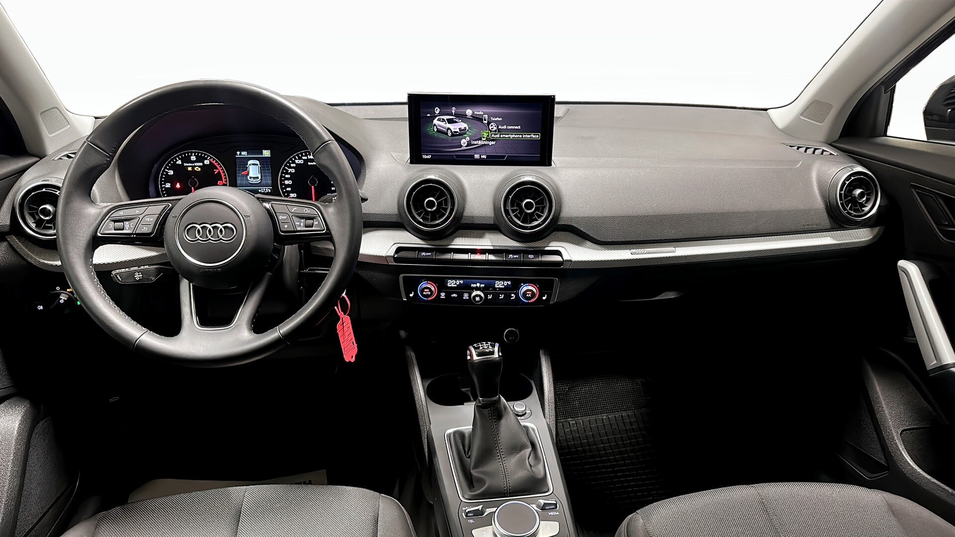 Bild som visar&nbsp;Audi Q2&nbsp;Q2 30 TFSI Proline 110 hk 6-växlad - för mer information kontakta din Audi Partner