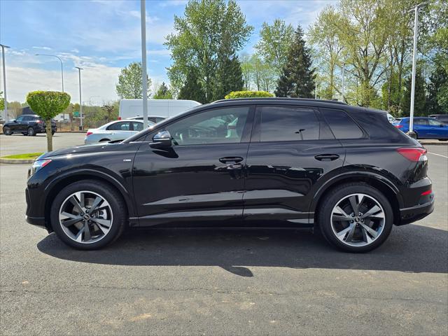 Used 2025 Audi Q4 e-tron Premium with VIN WA1KUBFZ3SP001680 for sale in Fife, WA