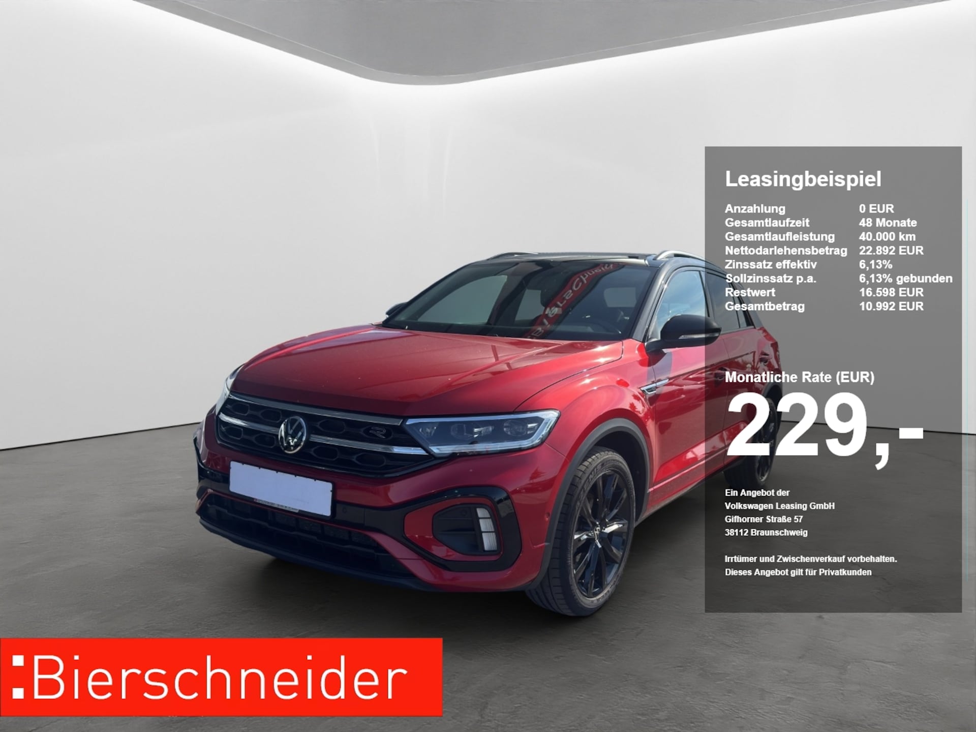 Volkswagen T-Roc R-Line