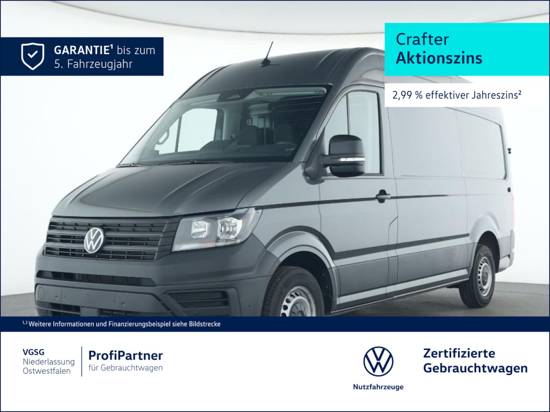 Volkswagen Crafter Kasten mittlerer Radstand