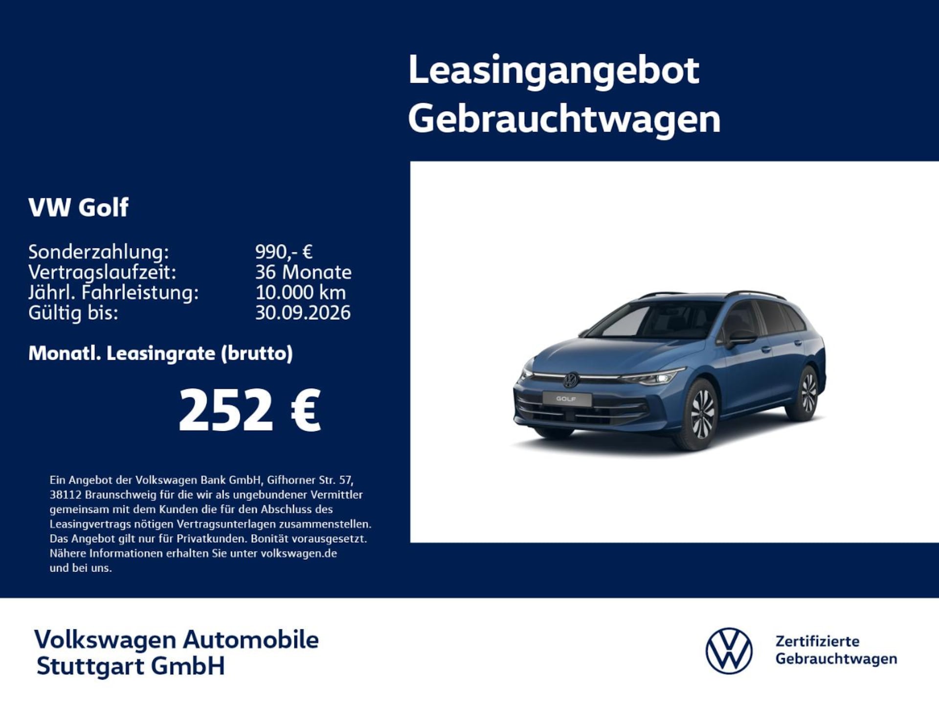 Volkswagen Golf Variant Goal