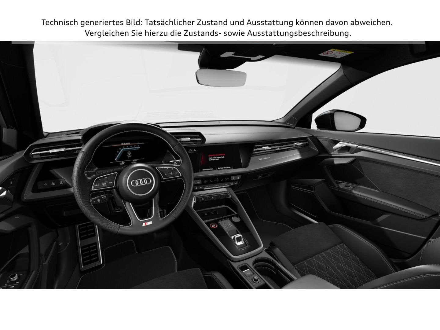 Bild über Audi S3 Sportback TFSI quattro S tronic - für weitere Informationen kontaktieren Sie den Audi Partner