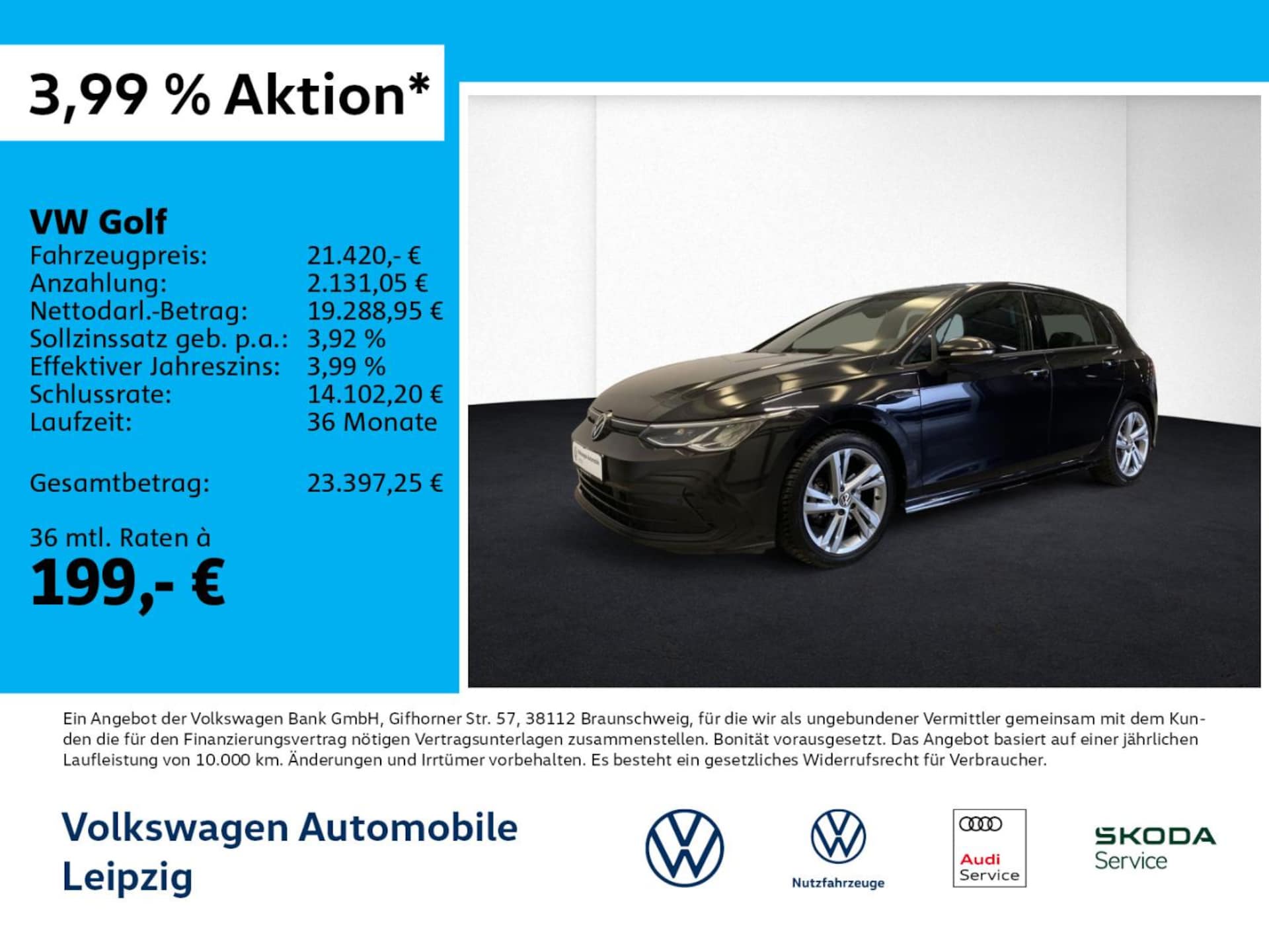 Volkswagen Golf 2024 — Golf VIII 1.5 eTSI R-Line *DSG*LED*Einparkhilfe