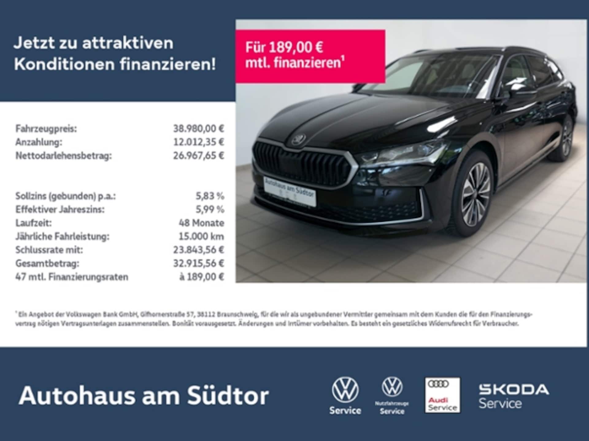 Skoda Superb Combi Selection