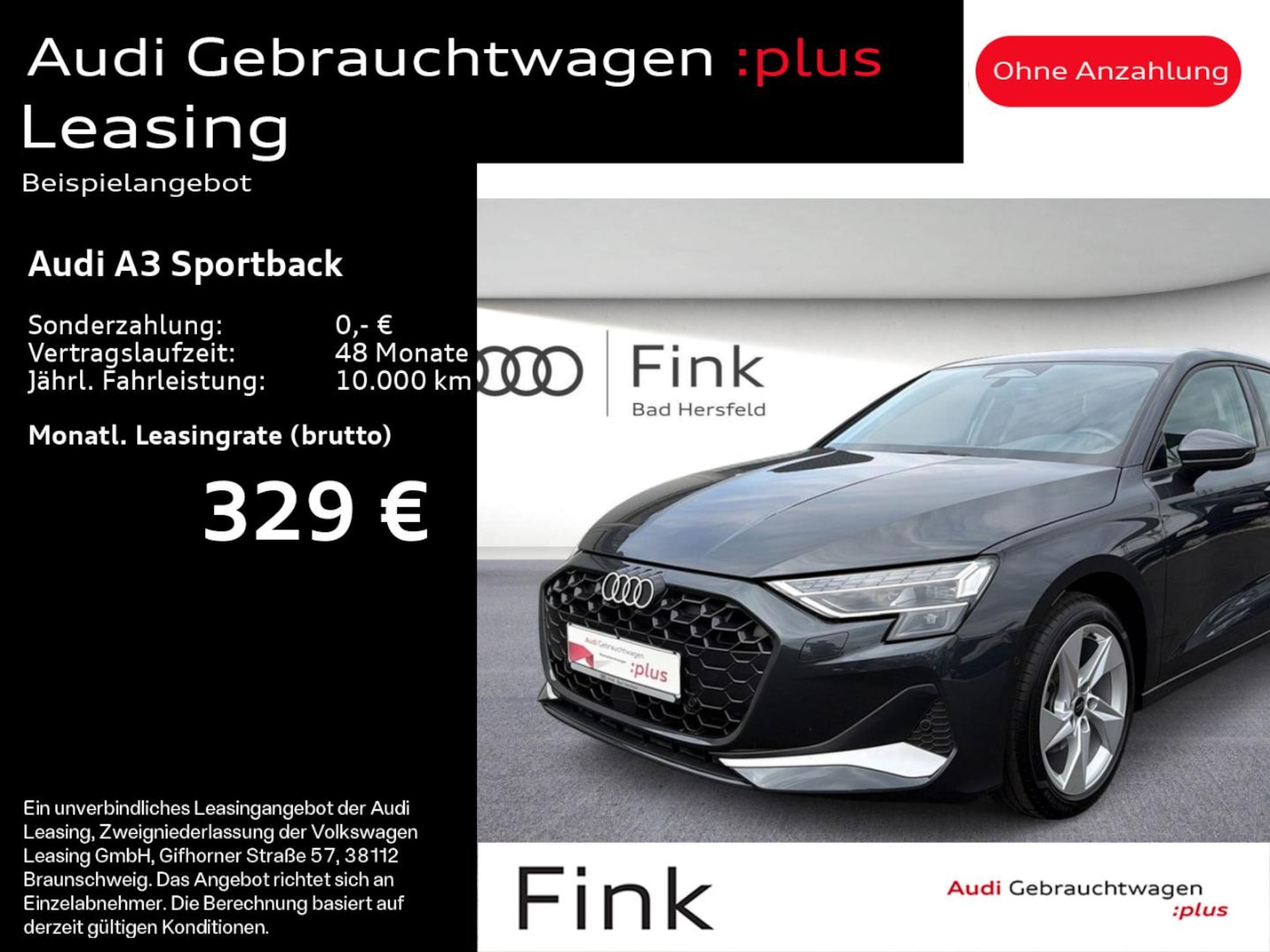 Audi A3 Sportback Advanced